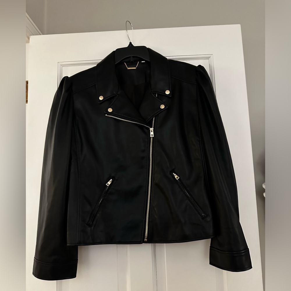 Gorgeous Chico Leather Motorcycle Jacket New with Tags! Size 3.5 (Size 18)